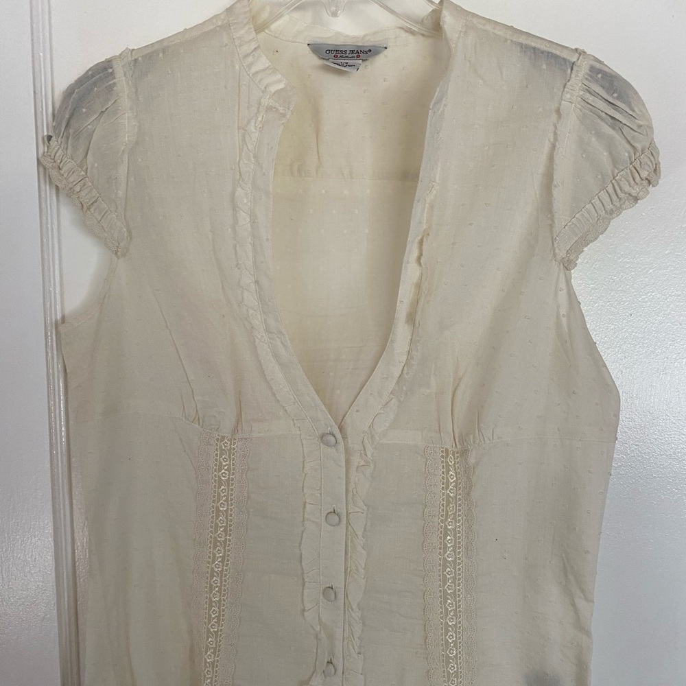 Guess Jeans Cute Cotton Top